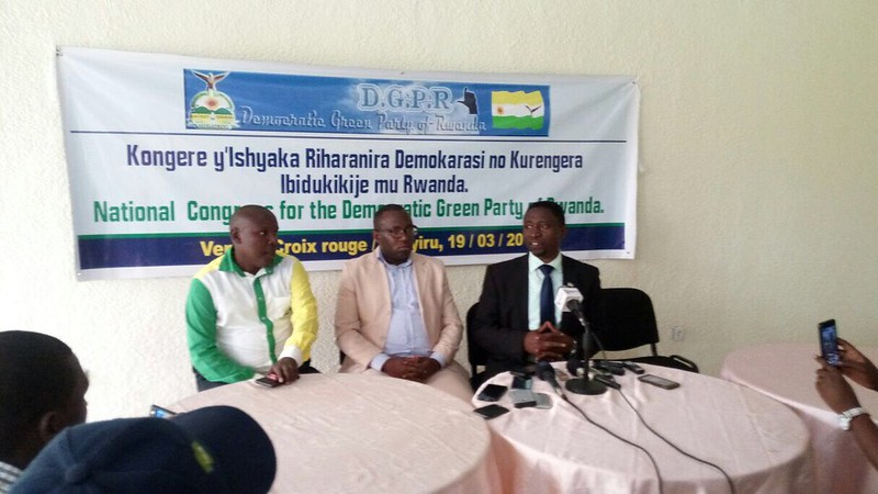 Rwandan opposition leader announces presidential bid