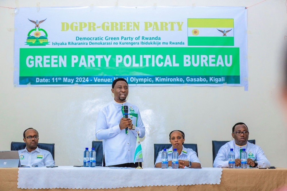 Menya ibyo Ishyaka Green Party rizaserukana mu matora y’umukuru w’Igihugu n’ay’Abadepite