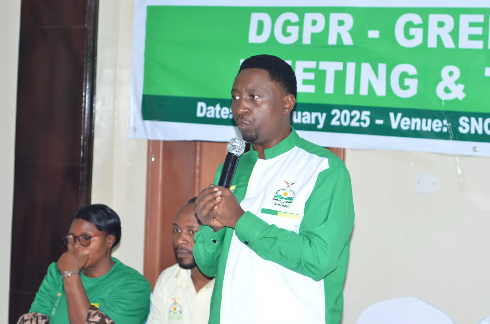 Democratic Green Party of Rwanda Champions Democracy and Sustainability in Musanze Meeting